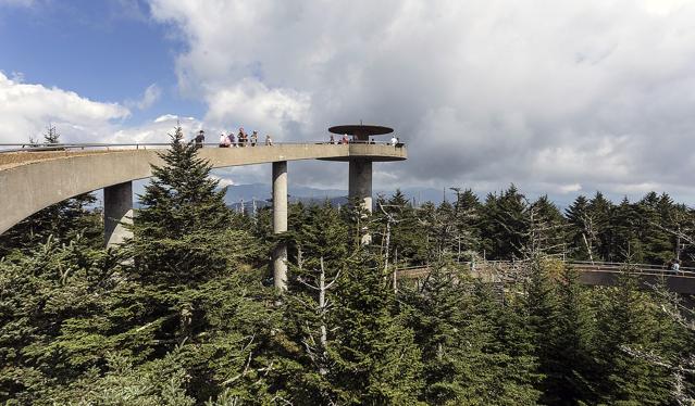 Clingmans Dome Observation Tower